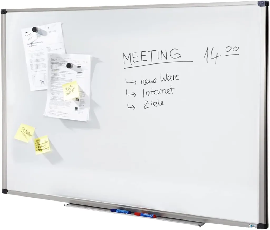 Whiteboard mit lackierter Oberfläche verschiedene Größen 45x60 cm